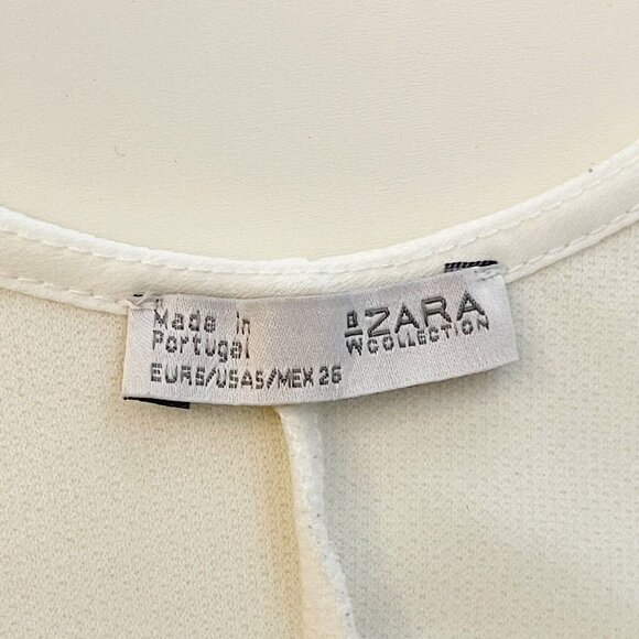 Zara Mini Shift Dress Women’s Size Small S Southwest Bohemian - Picture 6 of 8